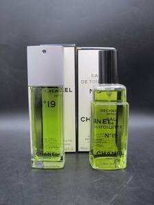 CHANEL シャネル No19 オードゥ トワレット ヴァポリザター 100ml 香水 フレグランス 2本セット