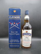 CLAYMORE クレイモア スコッチ ウイスキー 特級 760ml 43％【未開栓】古酒 箱付き_画像1