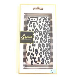 Новый ◆ Sonix (Sonics) iPhone6 ​​Case Case Case Leopard ◆ Обычная цена 3780 иен