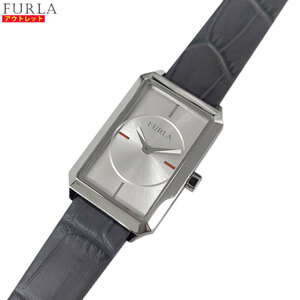 アウトレット！ FURLA フルラ 腕時計 R4251104503 DIANA ダイアナ グレー レザー クォーツ レディース 並行輸入品 新品