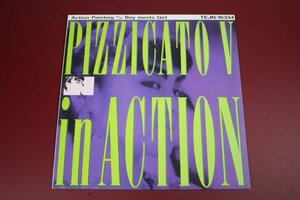 LP 12 дюймовый одиночный запись pichi Cart *faivu/PIZZICATO Ⅴ in ACTION Hosono Haruomi 
