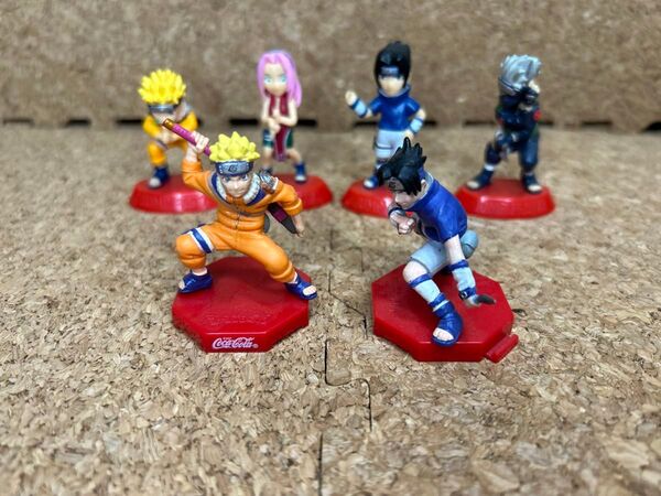 NARUTO ナルト コカコーラ付属フィギュア 7個セット