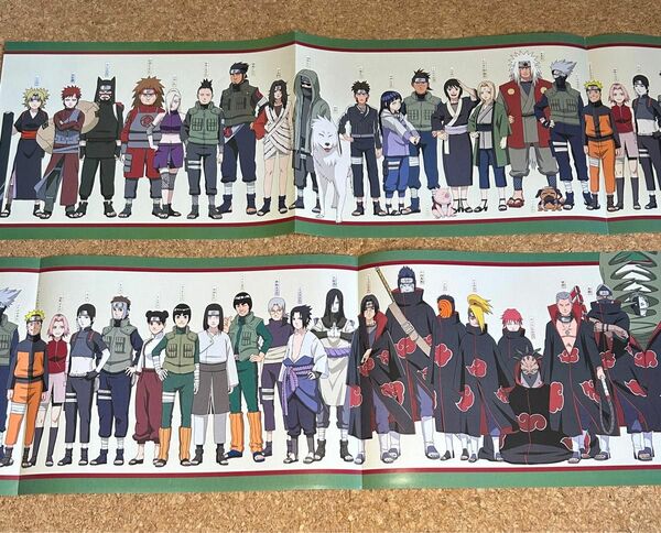 NARUTO ナルト　マクドナルド　忍大集合絵巻　2冊