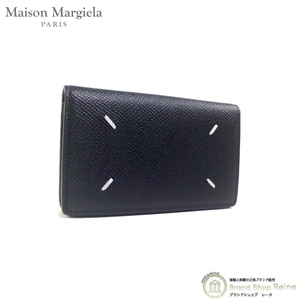 メゾン マルジェラ （Maison Margiela） カードケース カードホルダー 名刺入れ SA3VX0005 ブラック（中古）