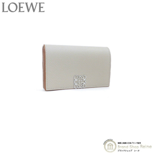 ロエベ （LOEWE） アナグラム ビジネス カードホルダー カードケース 名刺入れ C821M97X02 ライトゴースト（新品）