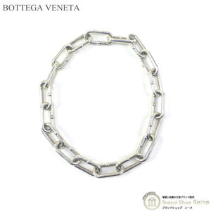  Bottega Veneta (BOTTEGA VENETA) цепь колье Ag925 серебряный ( б/у )