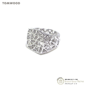 トムウッド （TOM WOOD） Mesh Ring メッシュリング シルバー 925 指輪 #56 16号 101198（新品）