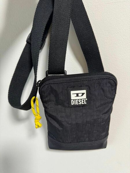 【ユニセックス】DIESEL ディーゼル　ショルダーバッグ　黒　