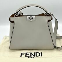 【鑑定済】FENDI ピーカブー アイコニック エッセンシャリー 2WAYバッグ_画像2