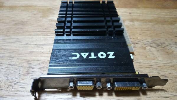 ZOTAC Geforce GT610 1G 64bit GDDR3 ファンレス VGA+DVI