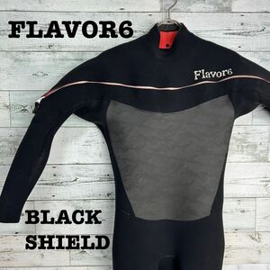 FLAVOR6 フレーバー6 3/3mmラバー BLACK SHIELD モデル MLサイズ ブラック