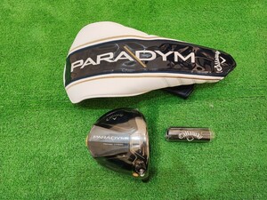 ★新品未使用/Callaway キャロウェイ パラダイム　PARADYM ドライバー/1W/ロフト10.5/純正ヘッドカバー