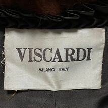 定価680万！VISCARDI ビスカルディ タグあり 最高級 セーブル ハーフコートリアルファー 毛皮 13号 イタリア製 北川商事 ヴィスカルディ_画像8