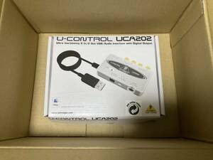 【BEHRINGER】UCA202 U-CONTROL USBオーディオインターフェース ベリンガー DAC