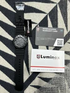  быстрое решение! Luminox LUMINOX 3000 скала замок . один финальный выпуск модель не использовался товар чёрный 