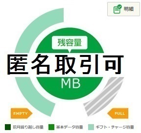 おまけ付き 60.1GB 迅速対応 匿名取引可 mineoパケットギフト 認証制限無 送料無料 即決2