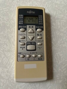  Fujitsu *FUJITSU* air conditioner remote control AR-RCA1J