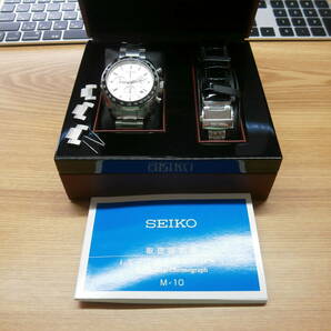 中古品 SEIKO セイコー ブライツ SDGZ005 8R28-00S0 国産クロノグラフ50周年記念限定モデル 045/500 自動巻きメンズ腕時計の画像10