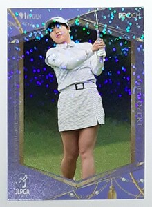 尾関彩美悠 2023EPOCH JLPGA TOP PLAYERS パラレル版トレーディングカード 日本女子プロゴルフ