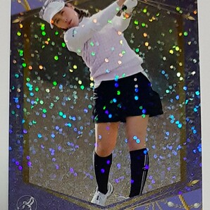 西村優菜 2023EPOCH JLPGA TOP PLAYERS パラレル版トレーディングカード 日本女子プロゴルフの画像1