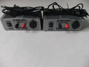 セルスター ホーム電源 CELLSTAR TE-50S AC100V-DC12V インバーター２台セット