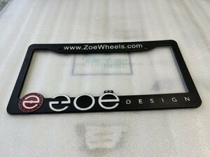 ZOE WHEELS COM　USサイズ　ナンバーフレーム