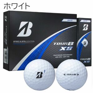 BRIDGESTONE GOLF 【 ブリヂストン 】 TOUR B XS ゴルフ ボール 1ダース 【 2024年モデル 】