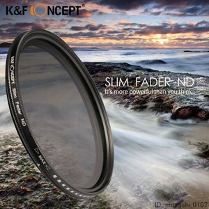 K&F 77mm 可変NDフィルター ND2-ND400対応 uz-1496