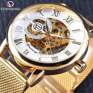 レトロ ウブロスケルトン ゴールド5 海外高級 ブランド 手巻き 時計 メンズ腕時計 uz-1343