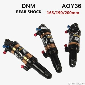 sDnm AOY-36RC rebound alloy height pressure mountain bicycle rear suspension parts down Hill mtbbai clear shock absorber uz-2110