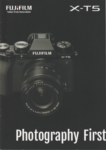  Fuji film Fujifilm X-T5/Photography First catalog /2023.1( unused beautiful goods )