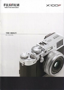  Fuji film FUJIFILM X100 F catalog /2017.1 ( unused ultimate beautiful goods )