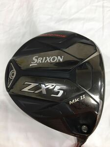 本州のみ送料無料◇ドライバー◇ダンロップ◇SRIXON ZX5 Mk2◇VENTUS TR RED 5◇9.5度◇R◇45.75in◇D-2◇310g◇カバー有り