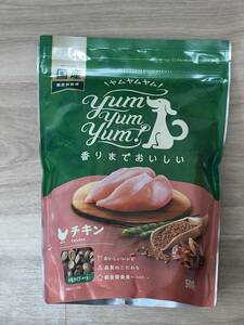 yum yum yum! ヤムヤムヤム 国産 ドッグフード チキン ドライタイプ 500g [全犬種 オールステージ用 総合栄養食]【送料無料・即配】