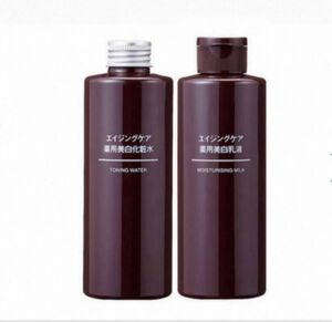 【新品】無印良品エイジング薬用美肌化粧水＆乳液200ml セット