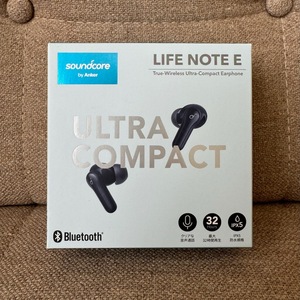 ★ANKER Soundcore Life Note E ワイヤレスイヤホン Bluetooth 5.2対応 ネイビー A3943 防水 IPX5 アンカー 中古 動作確認 送料無料