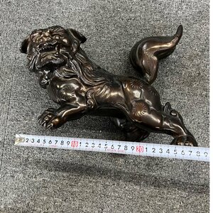 獅子　置物　狛犬　魔除け