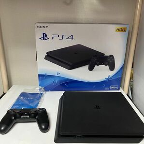 SONY PlayStation4 ジェットブラック 500GB CUH-2100A ソフト3本付き