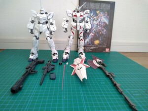 MG ユニコーンガンダム完成品2体セット 