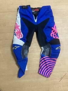 中古　モトクロス　パンツ　ユース　28　アルパインスター　alpinestars　キッズ　子供