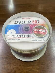 imation　イメーション　 DVD-R データ用　50枚　1回記録　 1～16倍速 　4.7GB　水性ペン&油性ペン対応　未使用品
