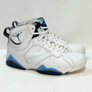 26cm AIR JORDAN 7 RETRO 304775-107 エア ジョーダン 7 レトロ フレンチブルー メンズ スニーカー YP H107029