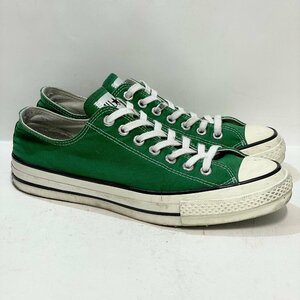 27.5cm CONVERSE CANVAS ALL STAR J OX 31300650 コンバース キャンバス オールスター J OX グリーン メンズ スニーカー EF 102236