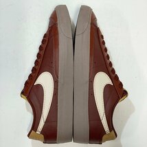 27cm NIKE BLAZER LOW 77 EMB DQ7670-200 ナイキ ブレーザー ロー 77 EMB オクス ブラウン メンズ スニーカー BD H107537_画像3