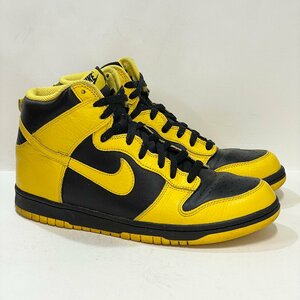 27.5cm NIKE DUNK HIGH 317982-043 ナイキ ダンク ハイ バーシティーメイズ メンズ スニーカー GF H106524