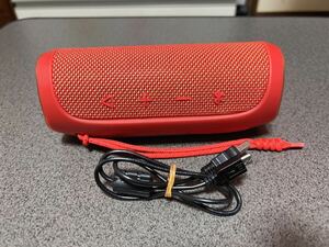 JBL FLIP4/フリップ4 ワイヤレス/Bluetooth/ブルートゥース/ポータブル スピーカー レッド/赤 【動作確認済】