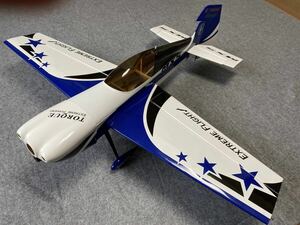 [ used finished machine ]EXTREME FLIGHT 48* MXS radio-controller electric airplane machine body only 