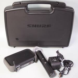 SHURE　ワイヤレスシステム　PGX24/SM58　PGX4　ボーカルマイク　キャリングケース付き