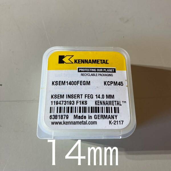 【送料無料】新品未使用品　メーカー | ケナメタル ケナメタル KSEM FEGM インサート(N7) [KSEM1400FEGM KCPM45]