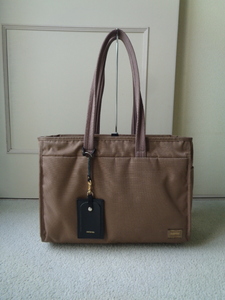 *PORTER*sia* Yoshida bag * tote bag (L)* oak * product number 871-05120*